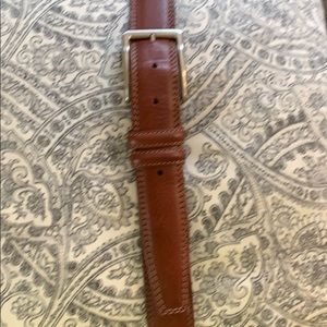 Leather Brown Belt By Vera Pelle Made in 🇮🇹